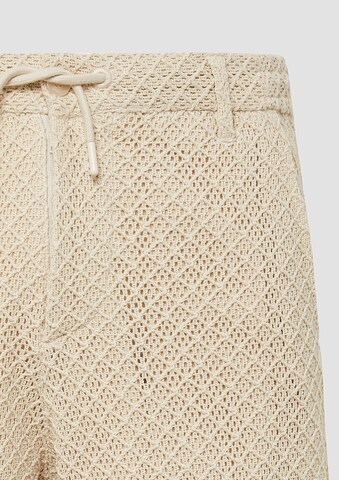 s.Oliver BLACK LABEL Regular Shorts in Beige