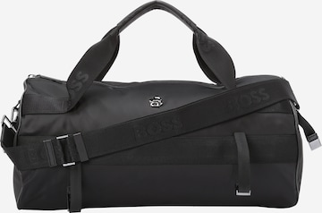 BOSS Black Weekend bag in Black: front