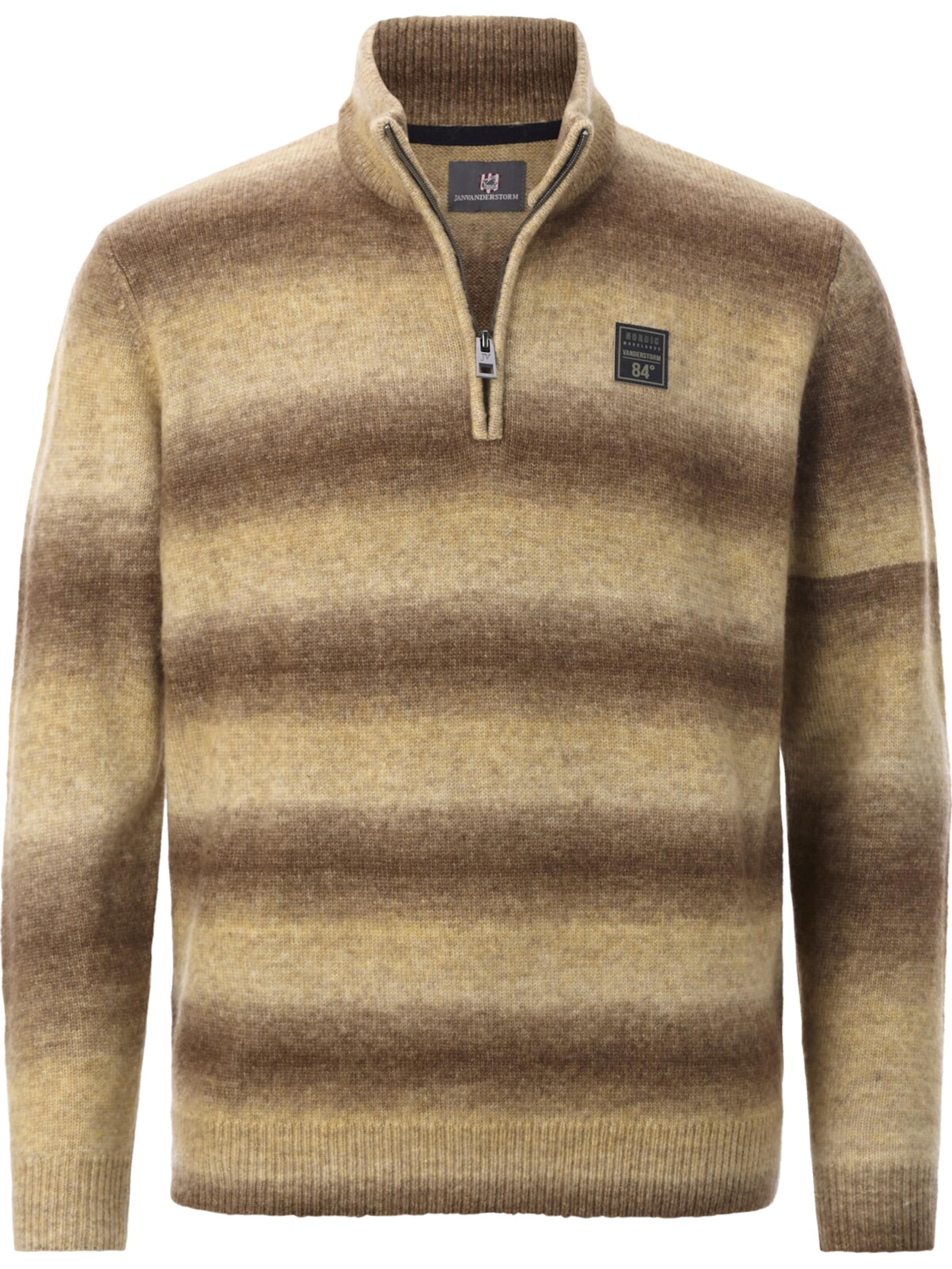 Jan Vanderstorm Pullover 'Akselstad' in Grün: Vorderseite