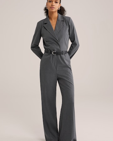 Combinaison WE Fashion en gris : devant