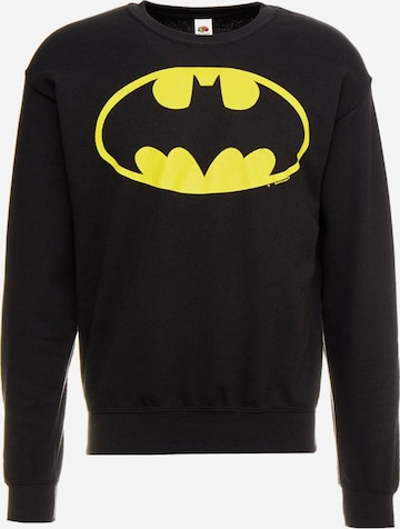 LOGOSHIRT Sweatshirt 'DC Comics' in Black: front