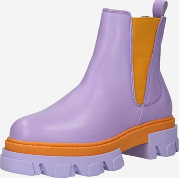 VERO MODA Chelsea Boots 'LISA' in Purple: front
