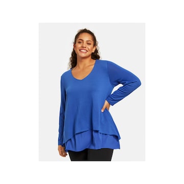 Daily’s Shirt in Blauw: voorkant