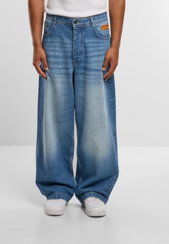 HOMEBOY Loosefit Jeans 'Desperados' in Blau: Vorderseite