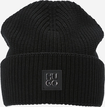 HUGO Red Beanie 'Xamoh' in Black