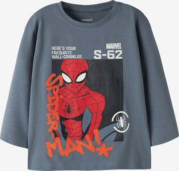 Maglietta 'NMMALDER SPIDER' di NAME IT in grigio: frontale