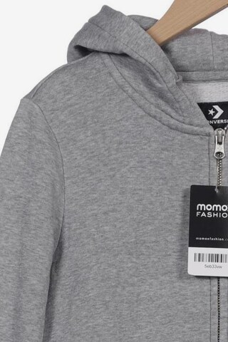 CONVERSE Sweatshirt & Zip-Up Hoodie in XS in Grey