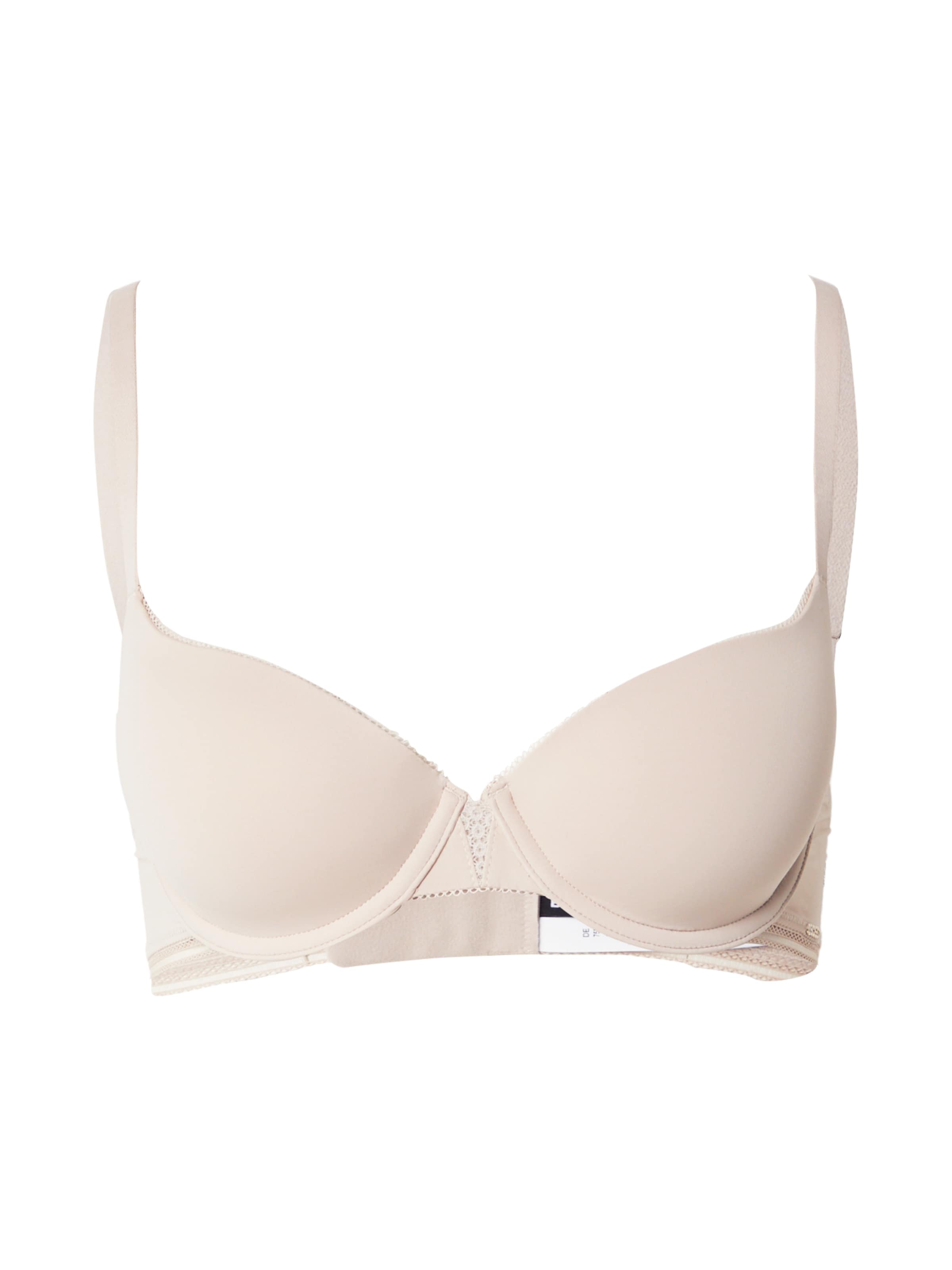 BOSS T-shirt Bra 'B.PURE' in Beige: front