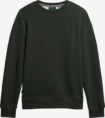 Sweat-shirt Superdry en vert : devant