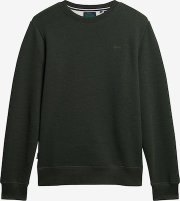 Superdry Sweatshirt in Groen: voorkant