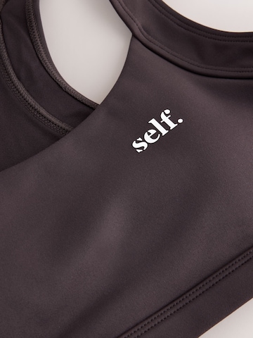 Bustier Soutien-gorge de sport self. en marron