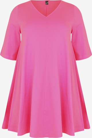 Yoek Tunic in Pink: front