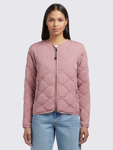 khujo Between-season jacket 'Alma2' in Pink: front