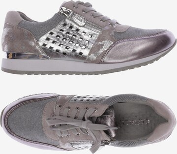 CAPRICE Sneaker 38 in Silber: predná strana