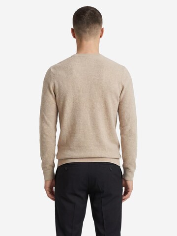JACK & JONES Pullover 'Bluriley'‌‌‌‌‌‌‌ in Braun