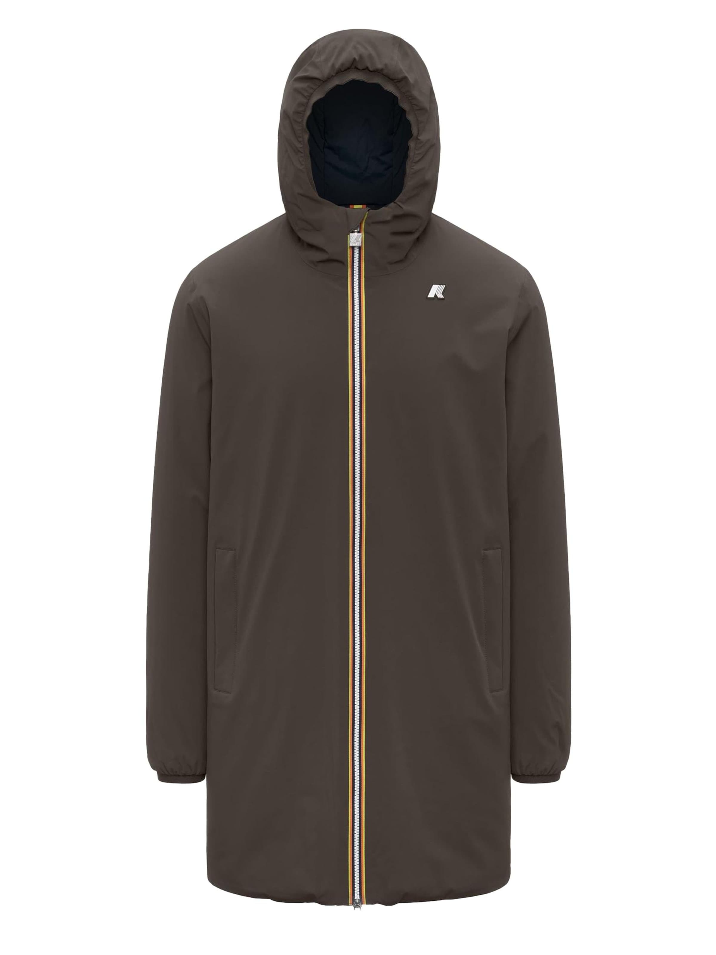 K-Way Winter Jacket in Olive, Item view