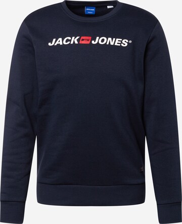 JACK & JONES Tréning póló - kék: elől