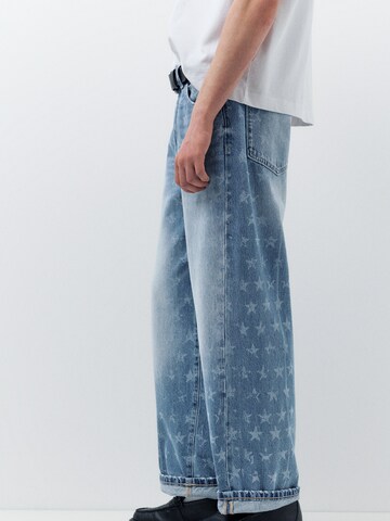 Pull&BearWide Leg/ Široke nogavice Traperice - plava boja