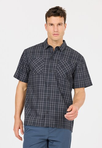 Whistler Regular fit Functioneel overhemd 'Leslies' in Grijs: voorkant