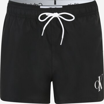 Calvin Klein Swimwear Szorty kąpielowe w kolorze czarny: przód
