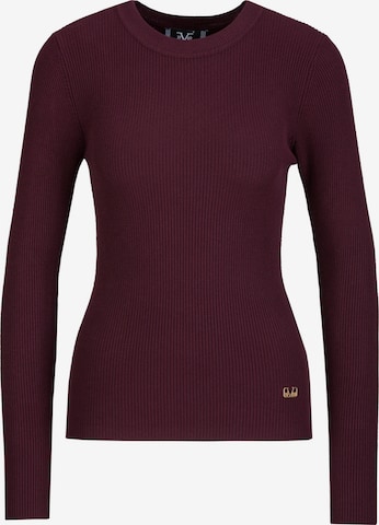 Pull-over 'Antonia' 19V69 ITALIA en rouge : devant