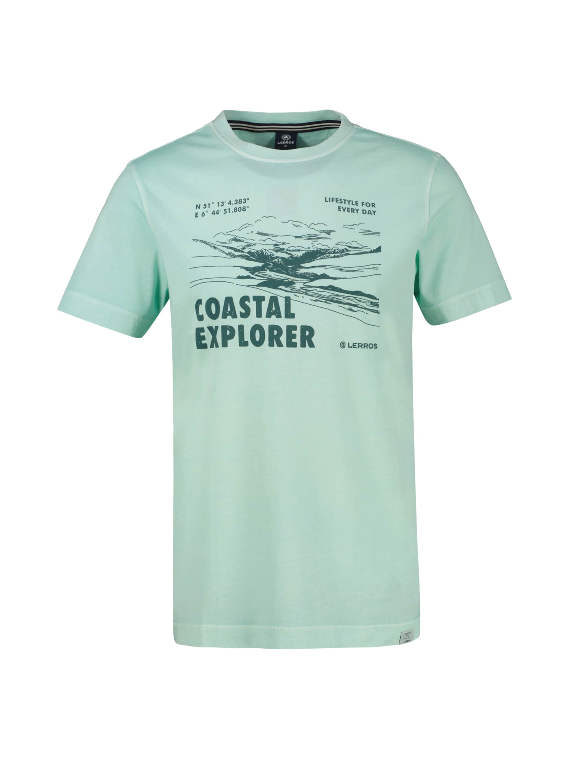 LERROS Shirt in Green: front