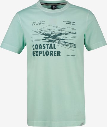 LERROS Shirt in Green: front