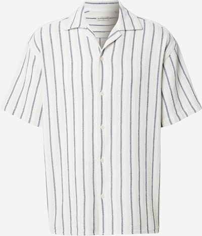 Marškiniai 'JWHCOBA' iš JACK & JONES, spalva – kremo / tamsiai mėlyna jūros spalva / balta, Prekių apžvalga