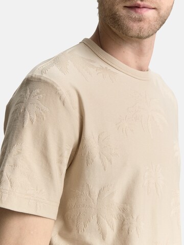 TOM TAILOR Shirt in Beige