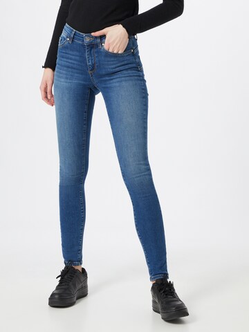 ONLY Skinny Jeans 'ANNE' in Blauw: voorkant