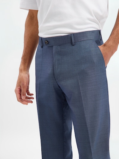 CARL GROSS Pleated Pants 'Stevenson' in Indigo, Item view