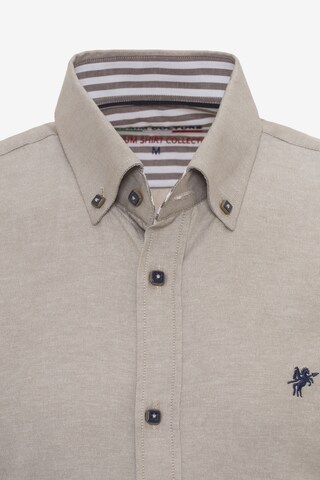 DENIM CULTURE - Ajuste regular Camisa 'Tywin' en beige