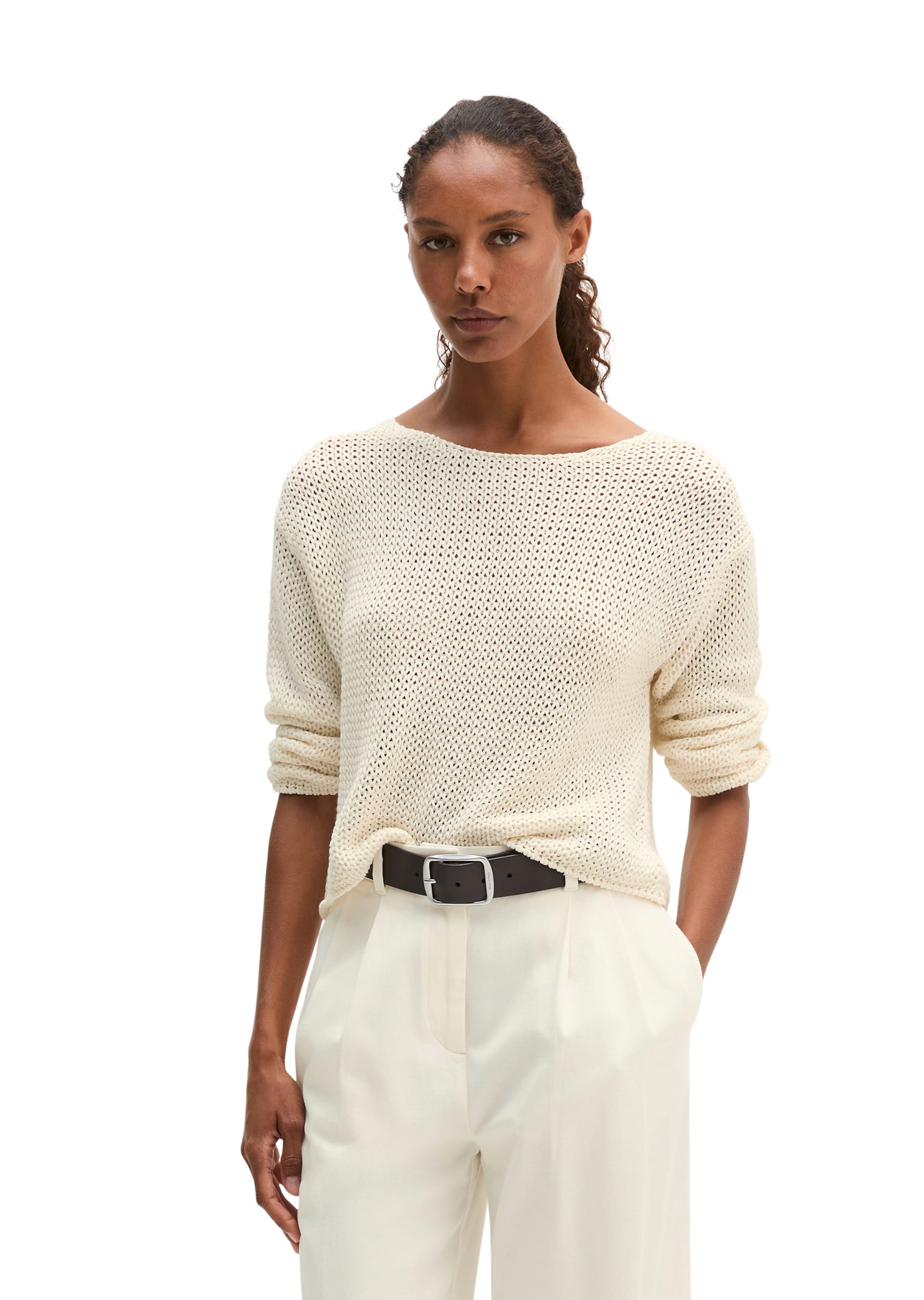 Marc O'Polo Pullover in Beige: Vorderseite
