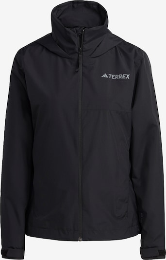 ADIDAS TERREX Outdoor jacket 'Multi Rain.Rdy 2-Layer Rain' in Black / White, Item view