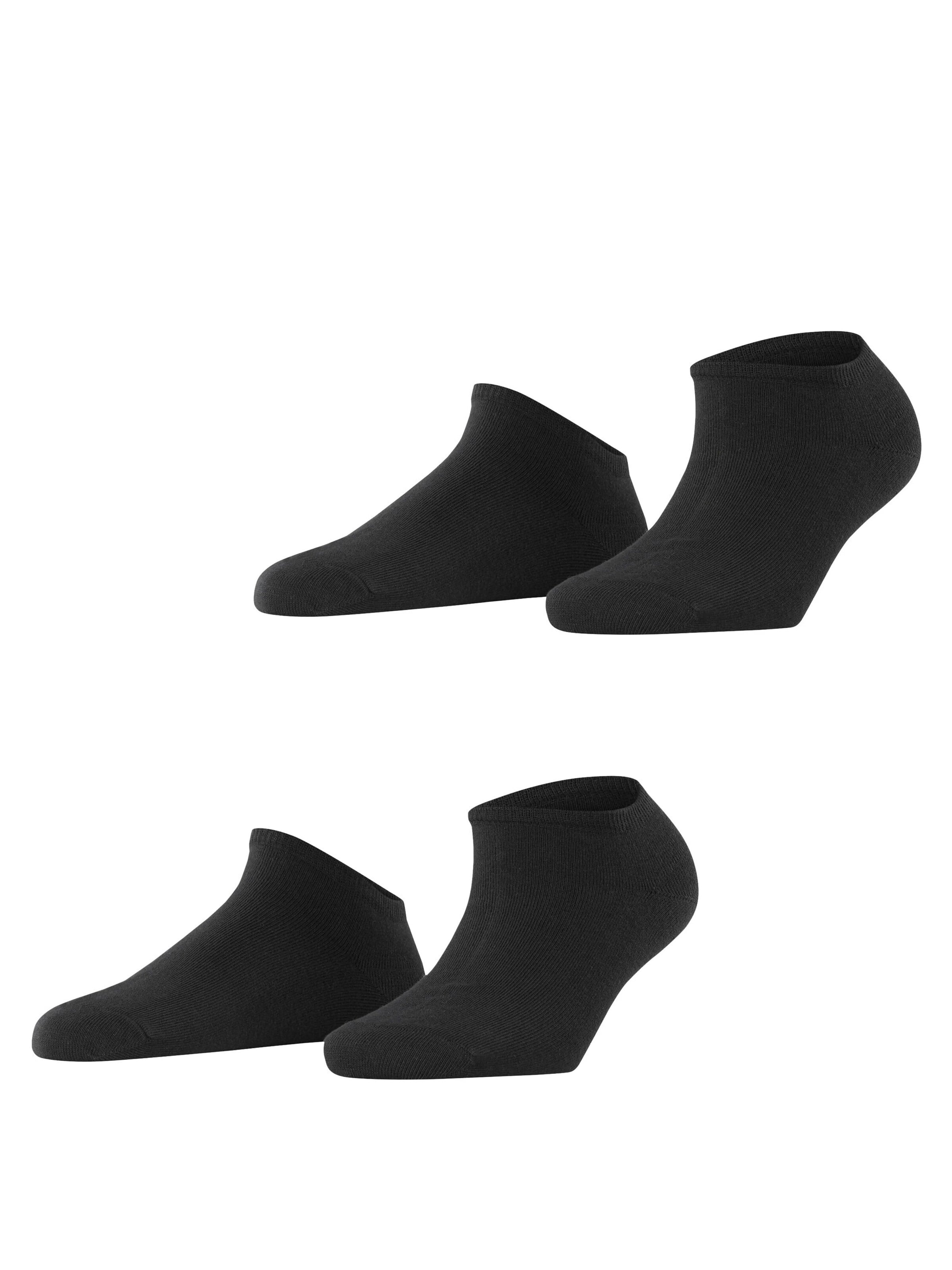 ESPRIT Socks 'Uni 2-Pack' in Black: front