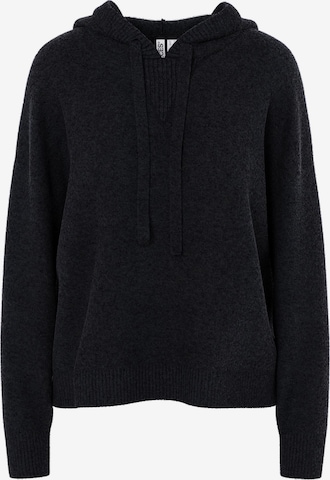 Pullover 'PCMALOU' di PIECES in nero: frontale