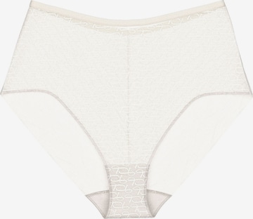 TRIUMPH Maxislip ' Red Label Triumph Signature Sheer ' in Weiß: Vorderseite