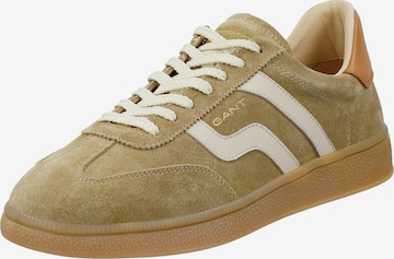 Baskets basses 'Cuzmo' GANT en vert : devant