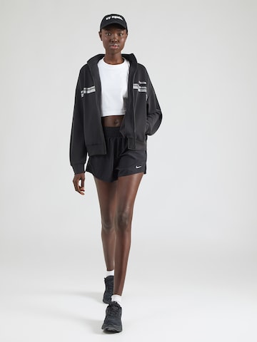 GUESS - Sudadera con cremallera deportiva 'BERTHE' en negro