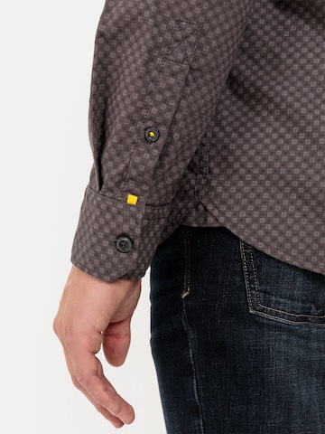 CAMEL ACTIVE Regular fit Button Up Shirt in Grey