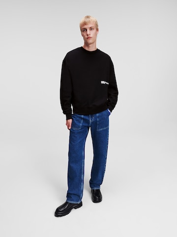 KARL LAGERFELD JEANS Sweatshirt i svart