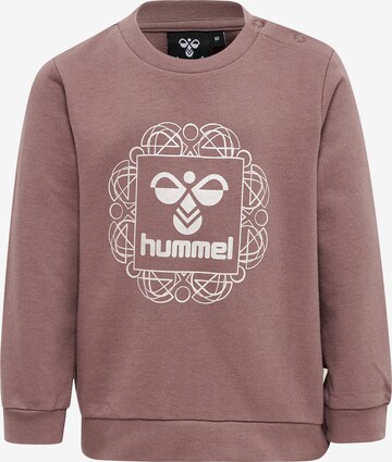 Hummel Sweatshirt 'Lime' in Roze: voorkant