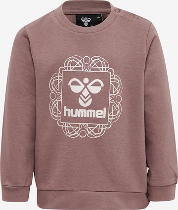 Sweat 'Lime' Hummel en rose : devant