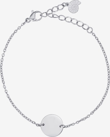 Hey Happiness - Pulsera 'Ora' en plata: frente