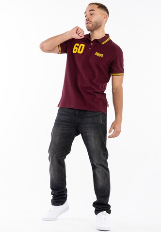 LONSDALE Póló 'Hellister' - piros