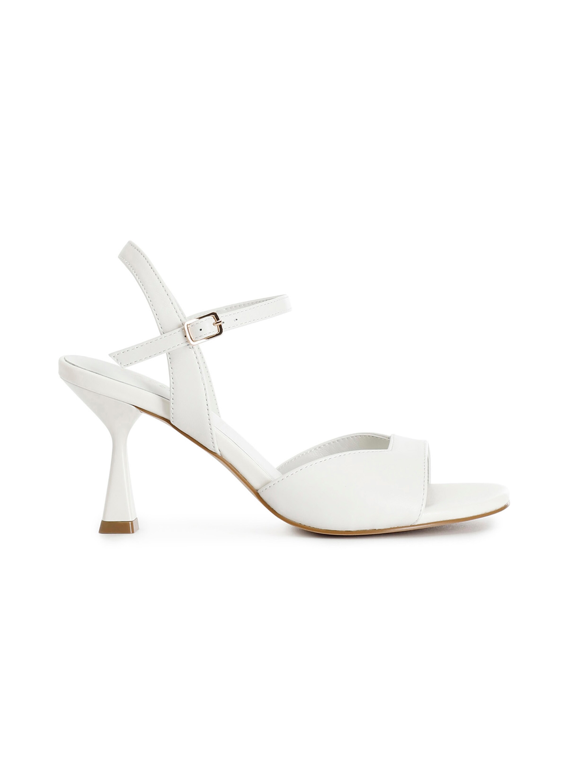 CAFè NOIR Sandaal in de kleur Wit, Productweergave