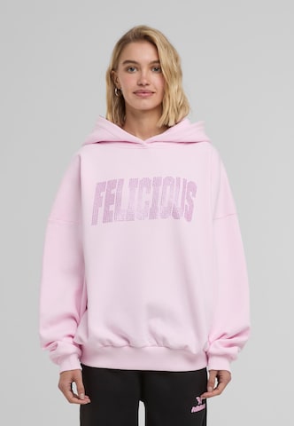 Felicious Sweatshirt i pink: forside