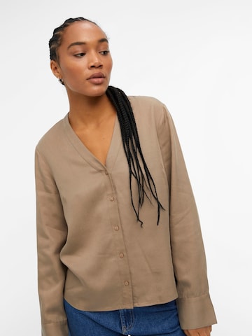 OBJECT Blouse 'TILDA' in Brown