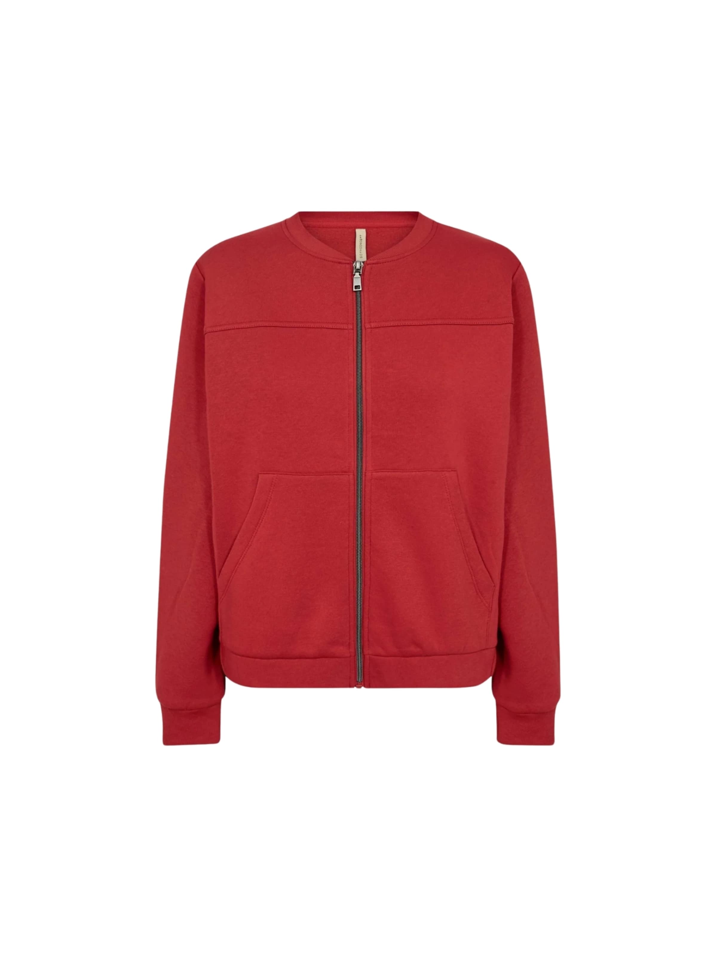 Soyaconcept Sweatjakke i rød: forside