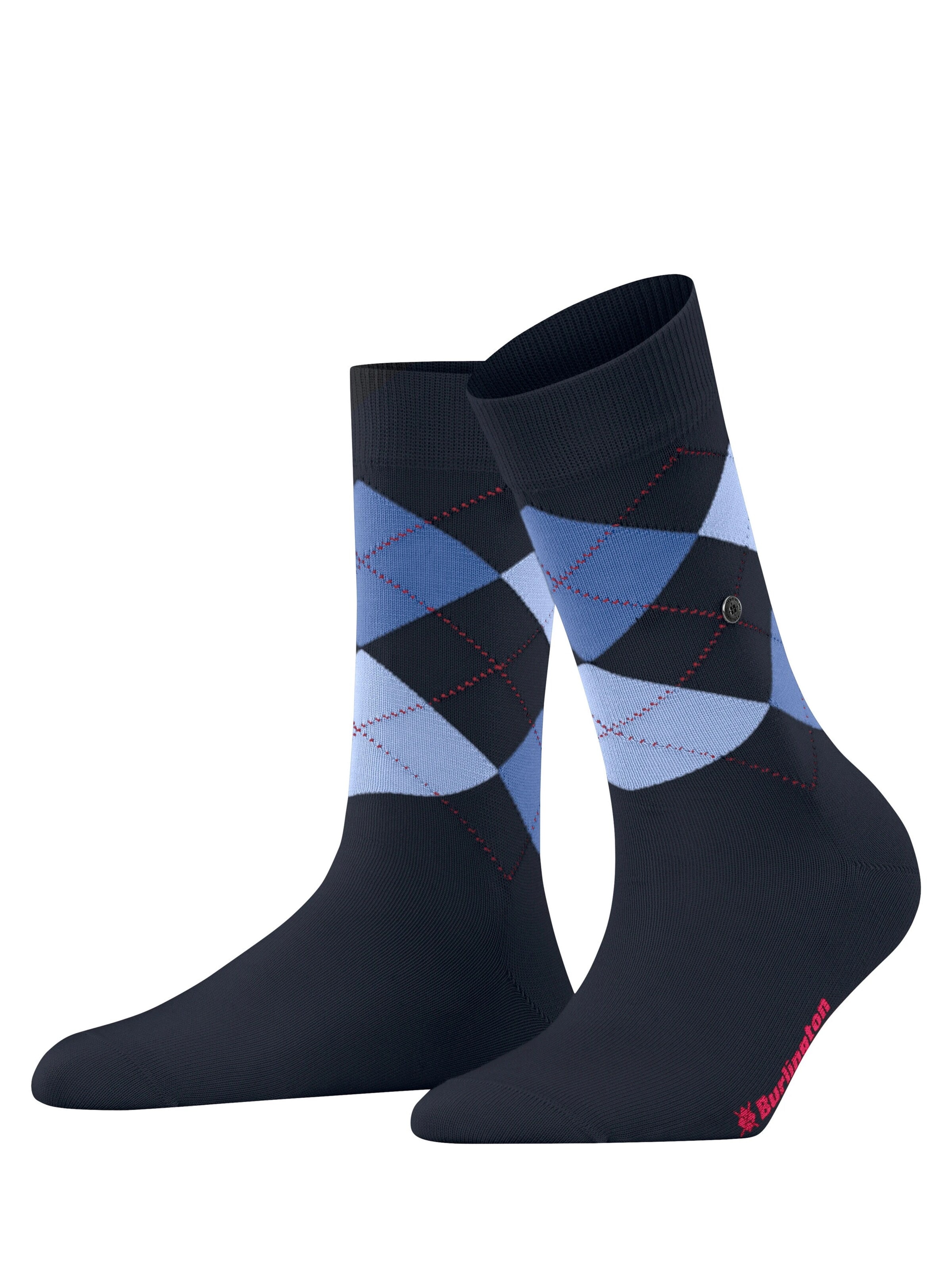 BURLINGTON Socks 'Covent Garden' in Blue: front